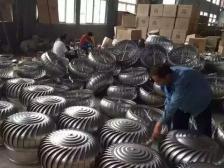無動力風(fēng)機(jī)車間實拍